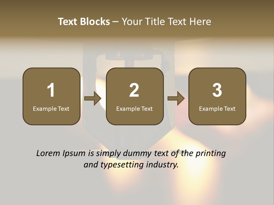 Flame Safety Business PowerPoint Template