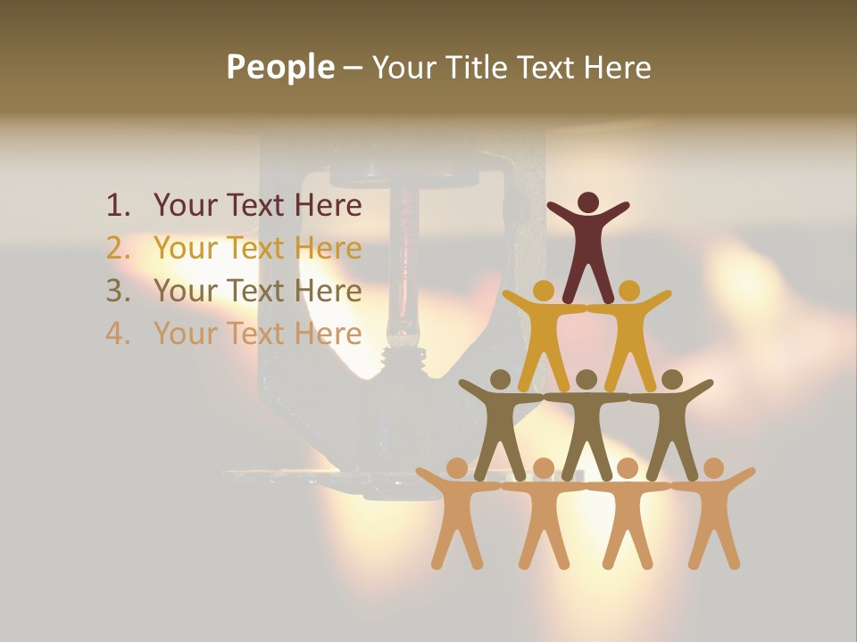 Flame Safety Business PowerPoint Template