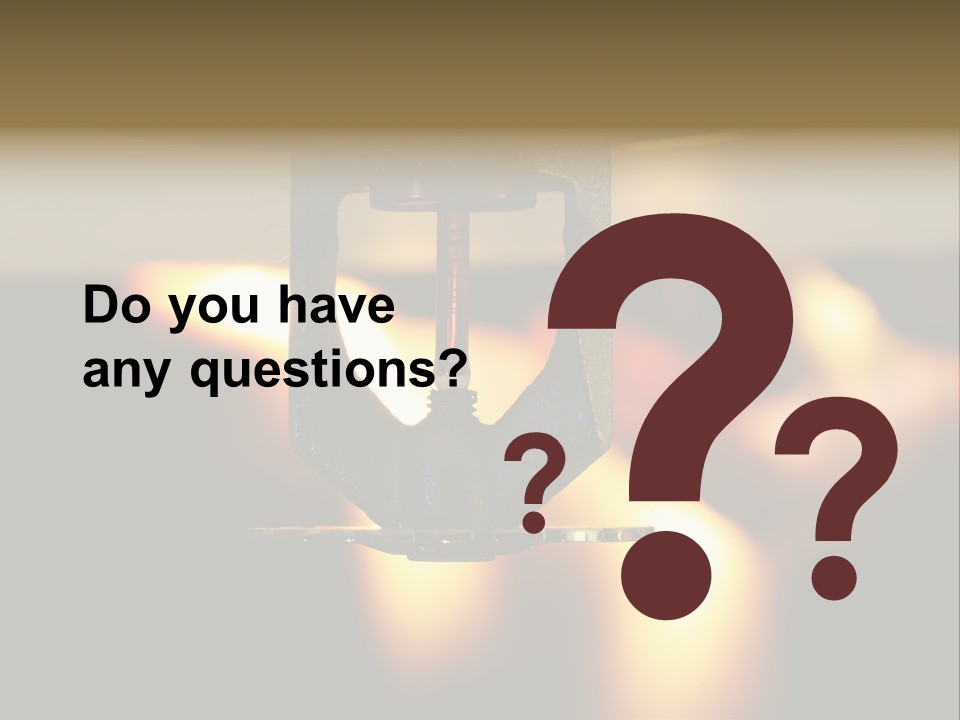 Flame Safety Business PowerPoint Template