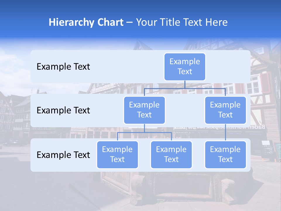 Calw Fountain Germany PowerPoint Template