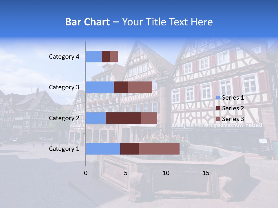 Calw Fountain Germany PowerPoint Template