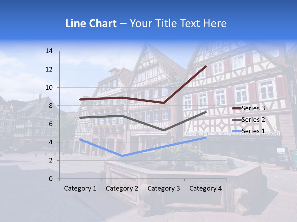 Calw Fountain Germany PowerPoint Template
