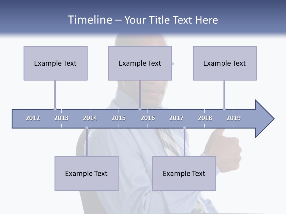 Glasses Net Man PowerPoint Template