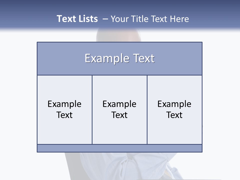 Glasses Net Man PowerPoint Template