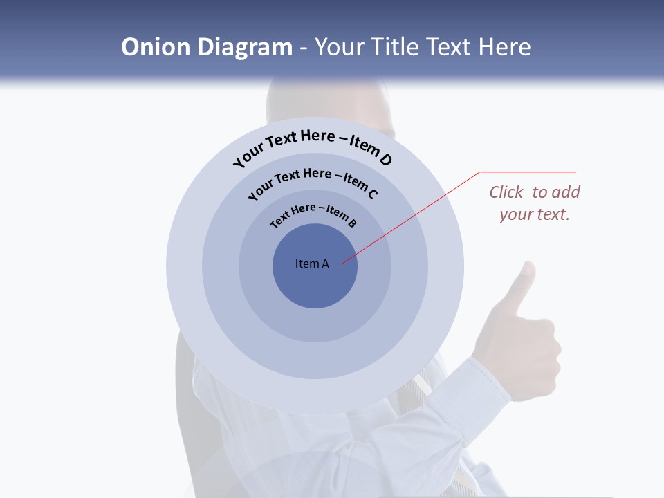 Glasses Net Man PowerPoint Template