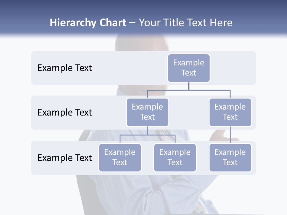 Glasses Net Man PowerPoint Template