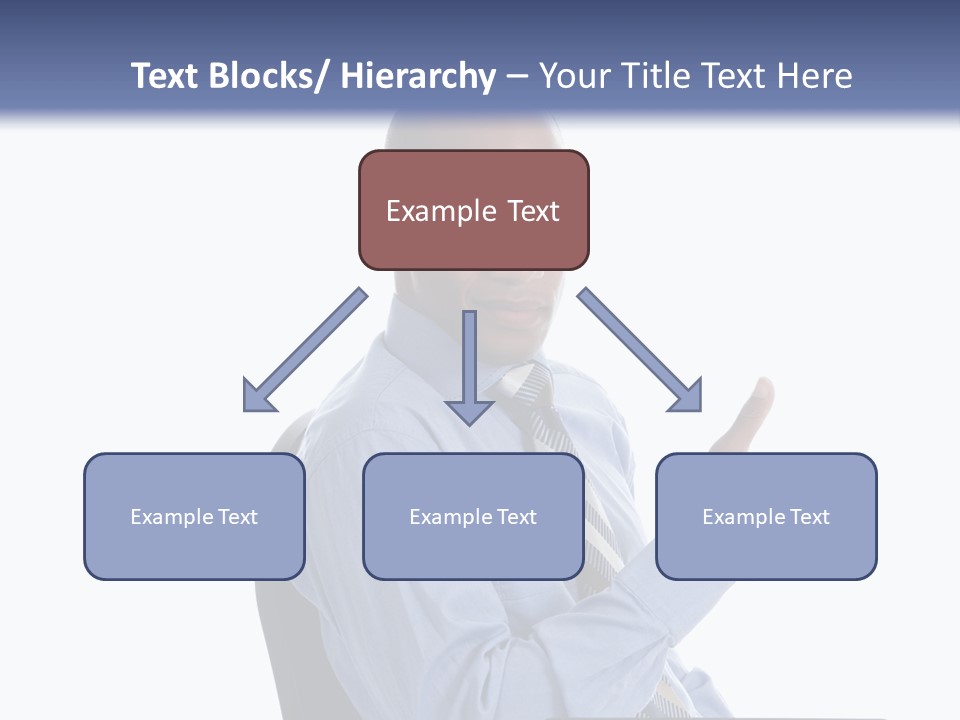Glasses Net Man PowerPoint Template
