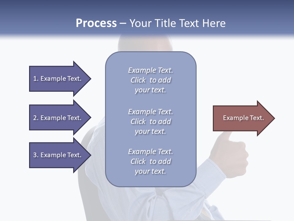 Glasses Net Man PowerPoint Template