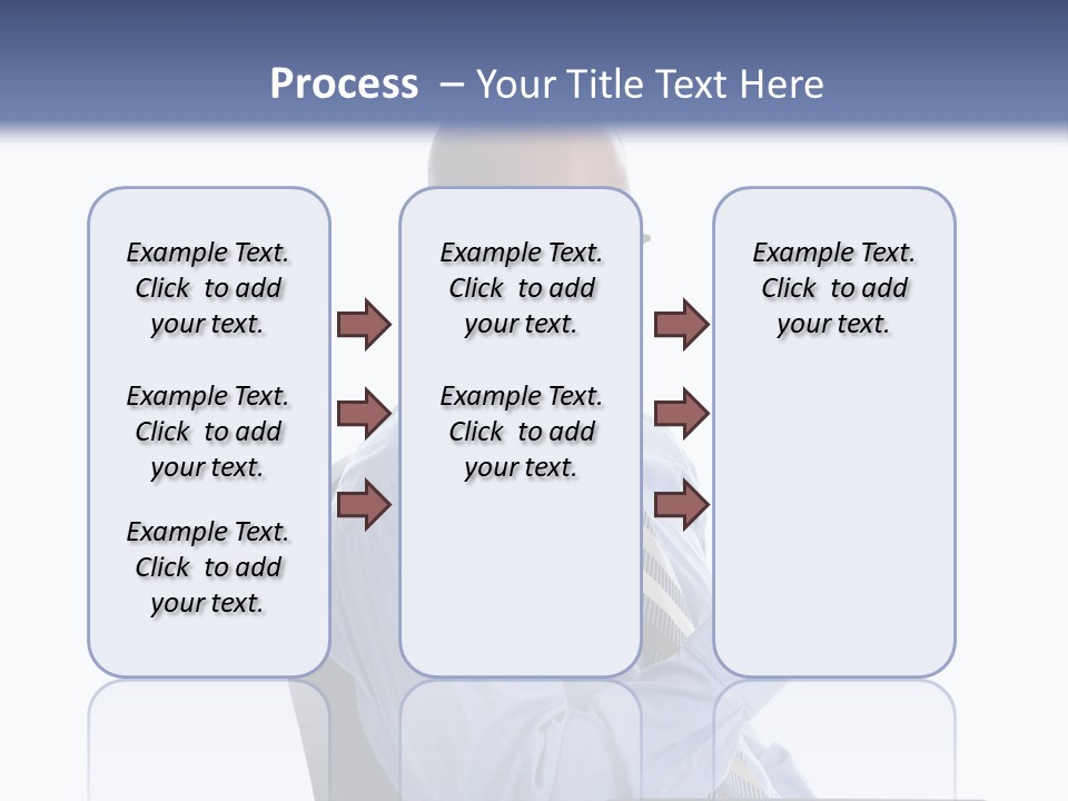 Glasses Net Man PowerPoint Template