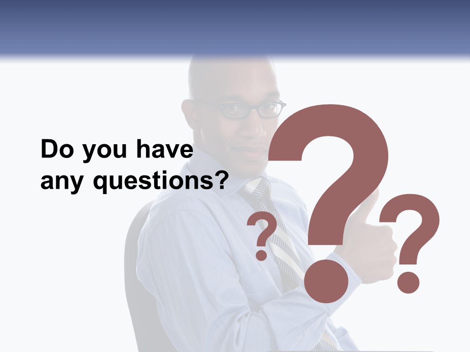 Glasses Net Man PowerPoint Template