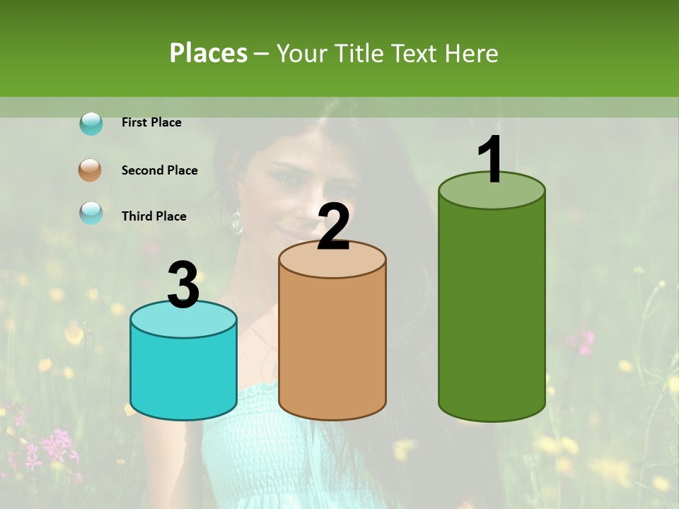 Idyllic Park Wind PowerPoint Template