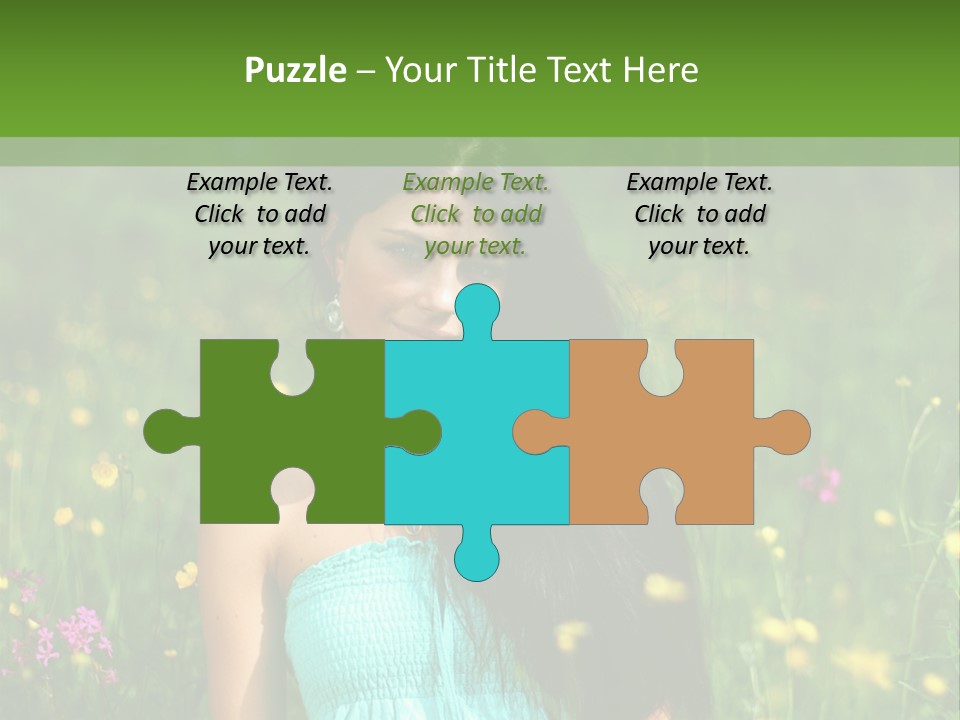 Idyllic Park Wind PowerPoint Template