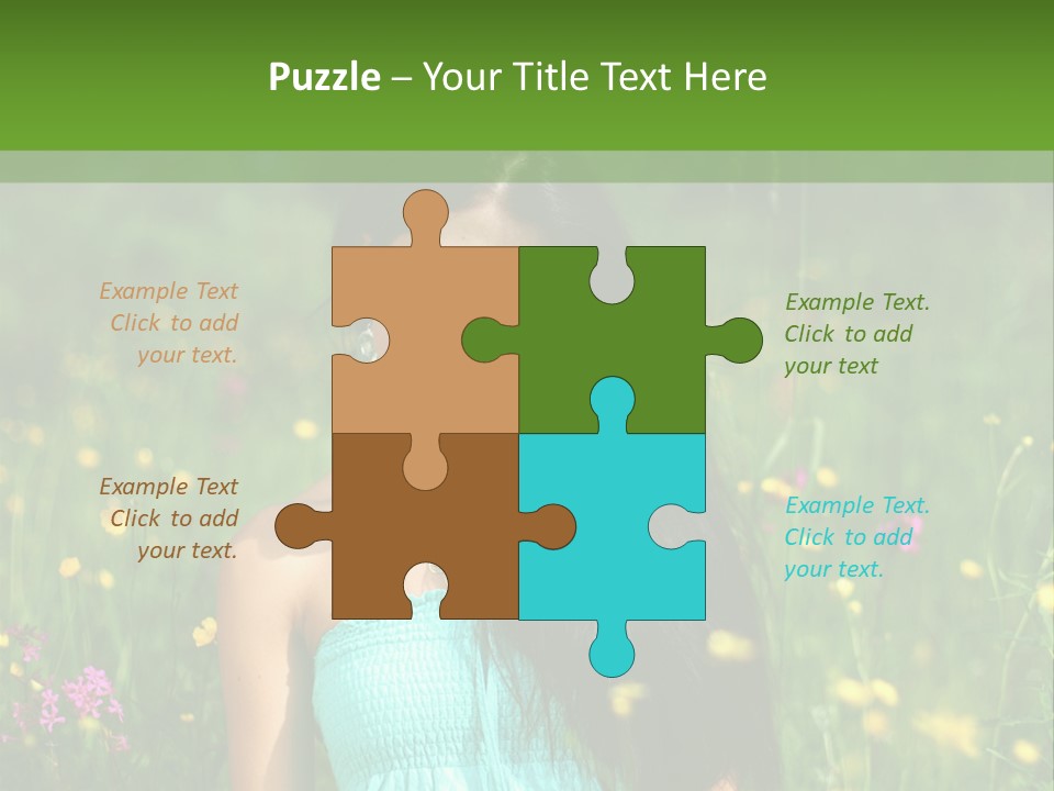 Idyllic Park Wind PowerPoint Template