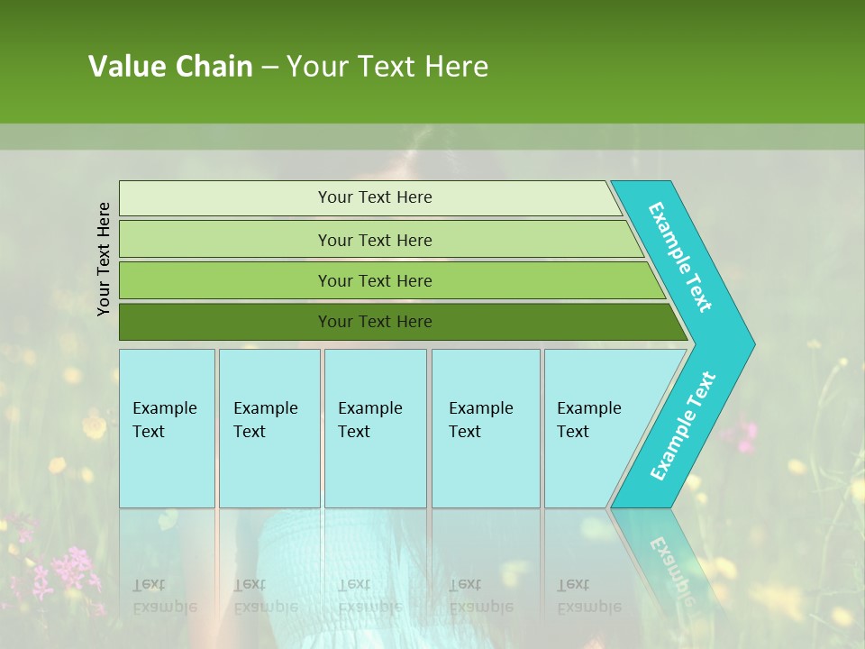 Idyllic Park Wind PowerPoint Template