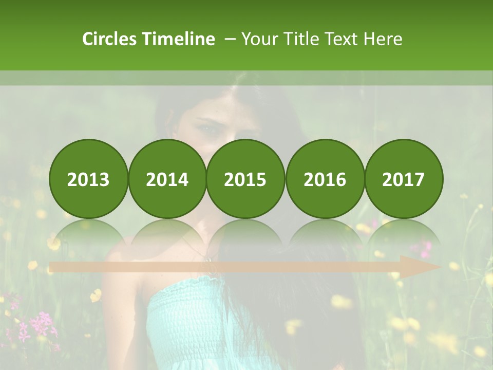 Idyllic Park Wind PowerPoint Template