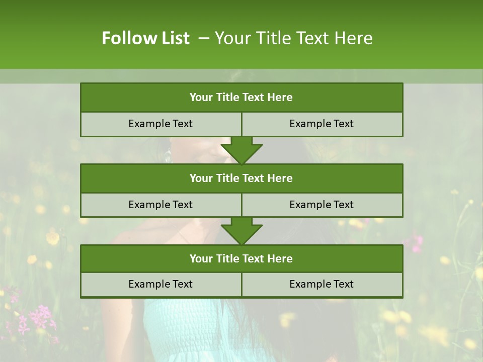 Idyllic Park Wind PowerPoint Template