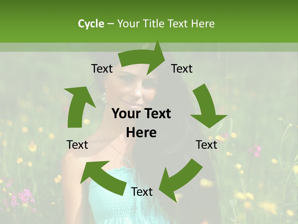 Idyllic Park Wind PowerPoint Template