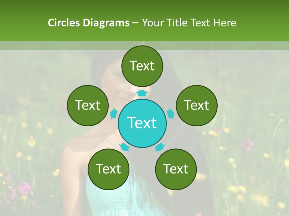 Idyllic Park Wind PowerPoint Template