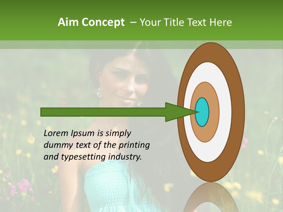 Idyllic Park Wind PowerPoint Template