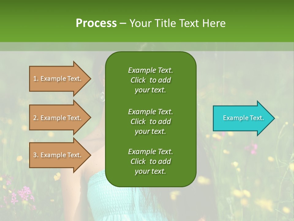 Idyllic Park Wind PowerPoint Template
