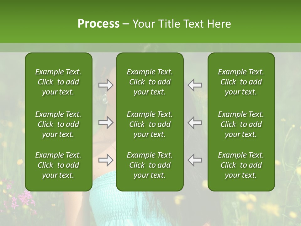 Idyllic Park Wind PowerPoint Template