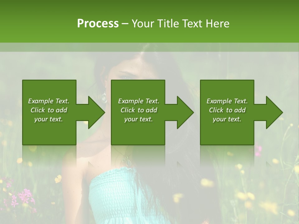 Idyllic Park Wind PowerPoint Template