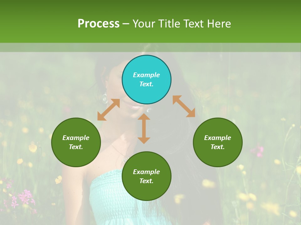 Idyllic Park Wind PowerPoint Template
