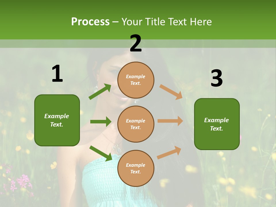 Idyllic Park Wind PowerPoint Template