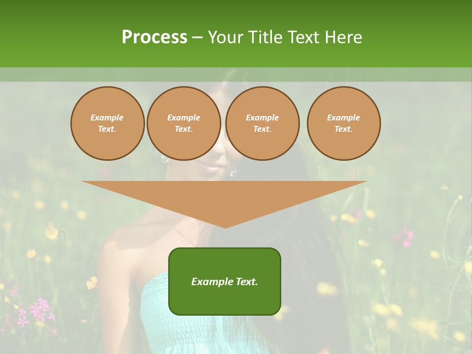 Idyllic Park Wind PowerPoint Template