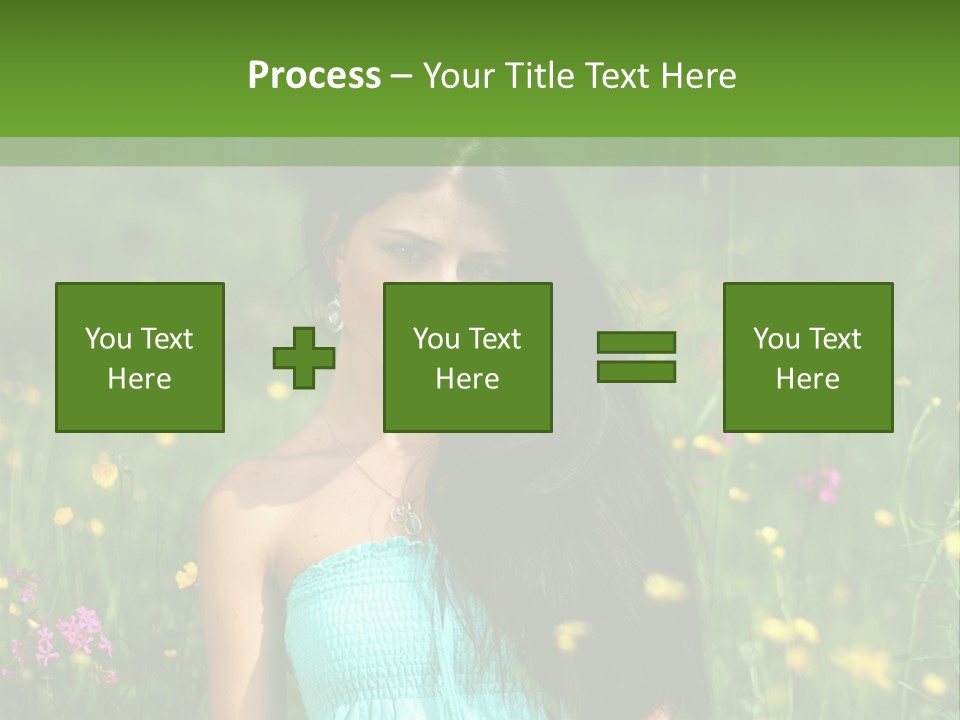 Idyllic Park Wind PowerPoint Template