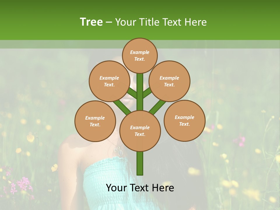 Idyllic Park Wind PowerPoint Template