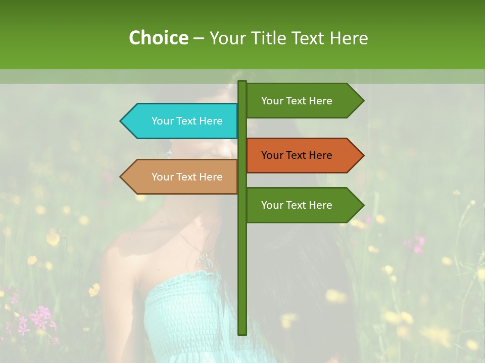 Idyllic Park Wind PowerPoint Template