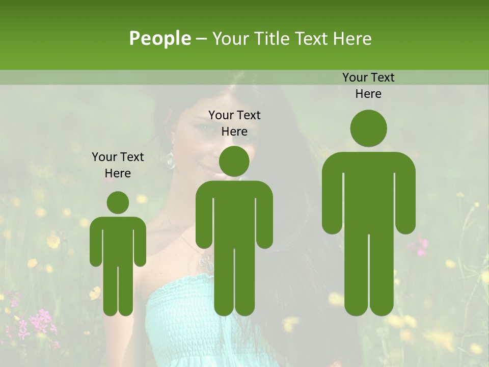 Idyllic Park Wind PowerPoint Template