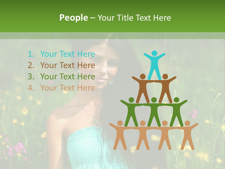 Idyllic Park Wind PowerPoint Template