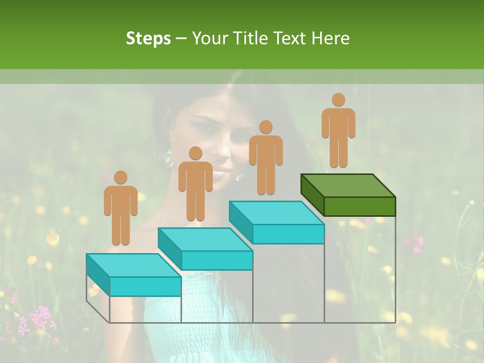 Idyllic Park Wind PowerPoint Template