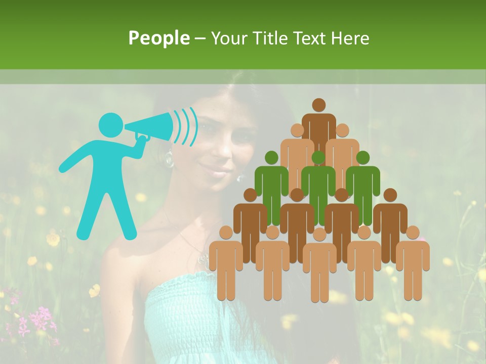 Idyllic Park Wind PowerPoint Template