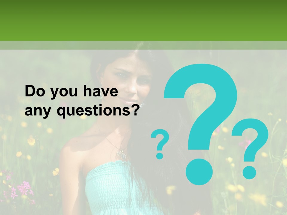 Idyllic Park Wind PowerPoint Template