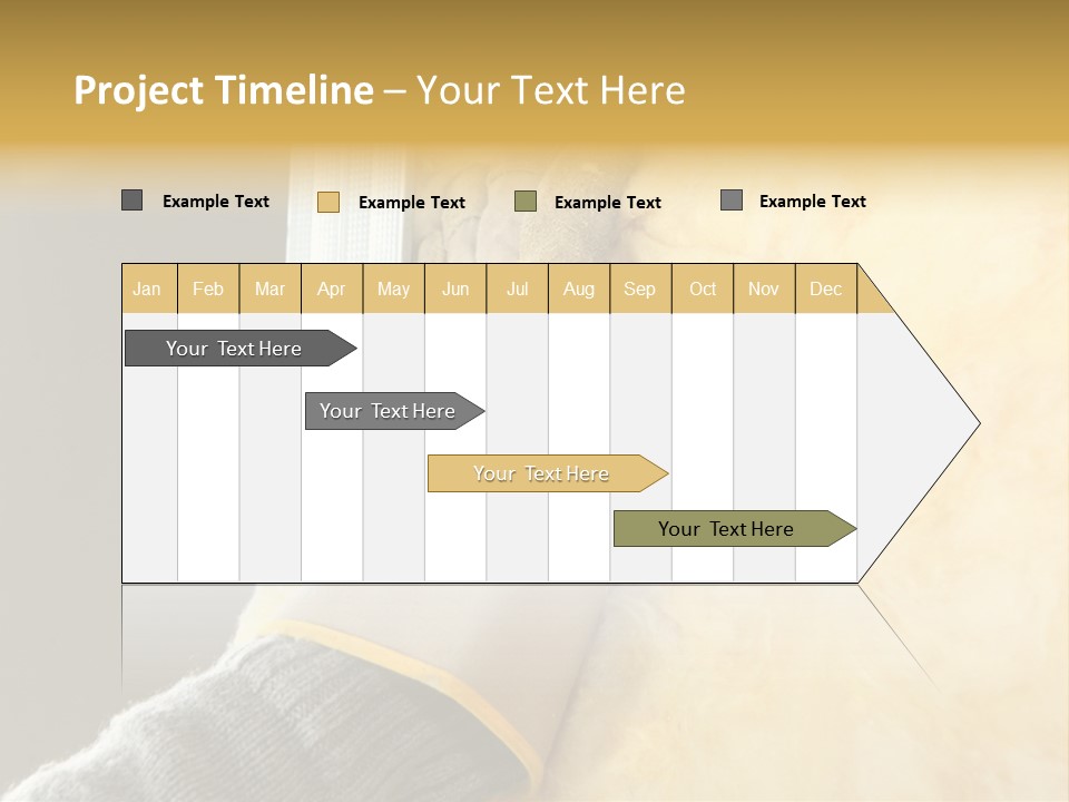 Craftsman Construction Gloves PowerPoint Template