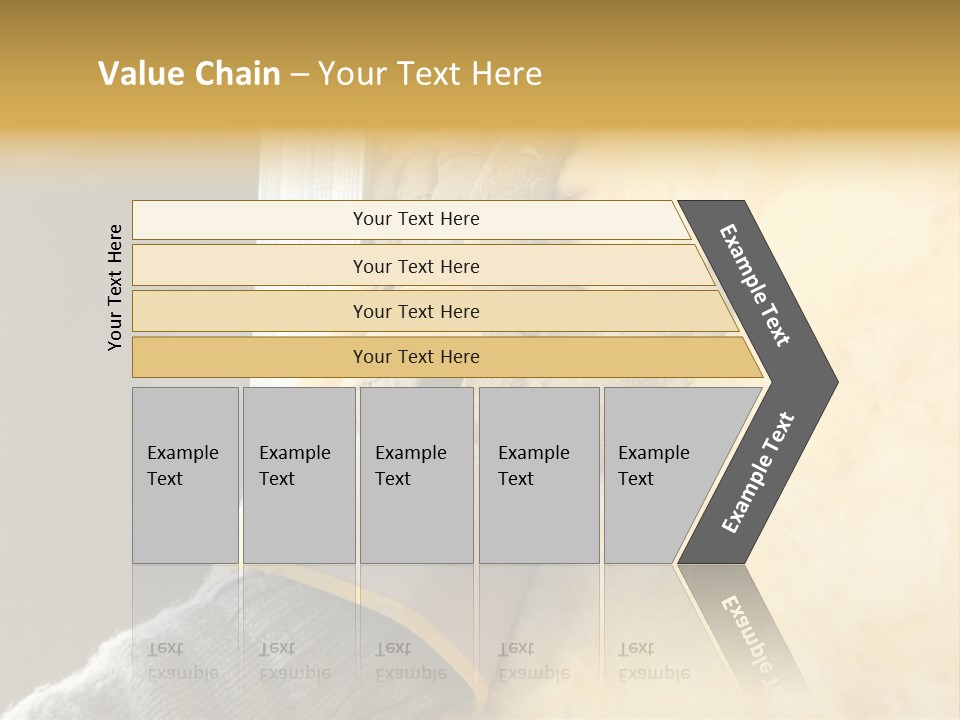 Craftsman Construction Gloves PowerPoint Template
