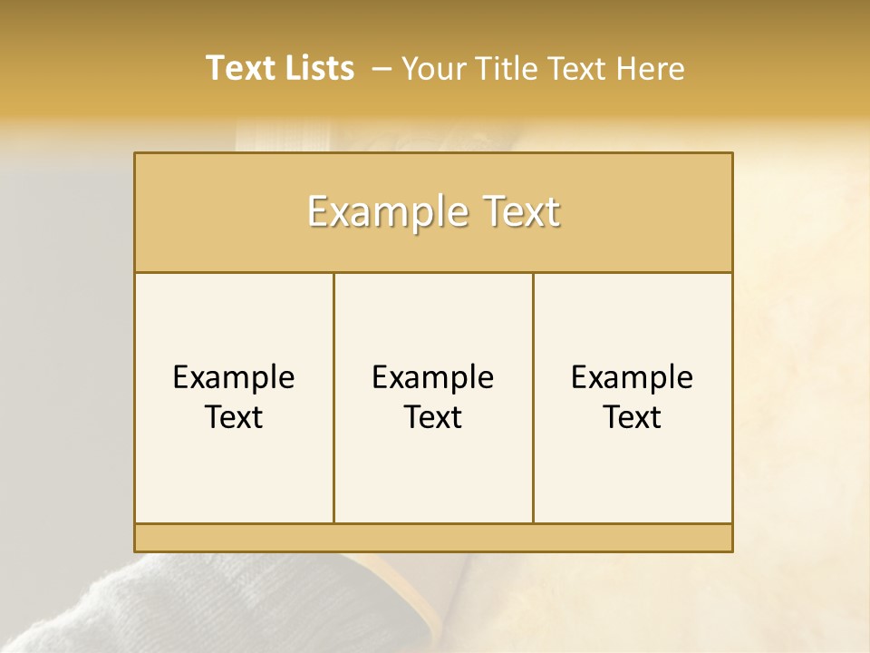 Craftsman Construction Gloves PowerPoint Template