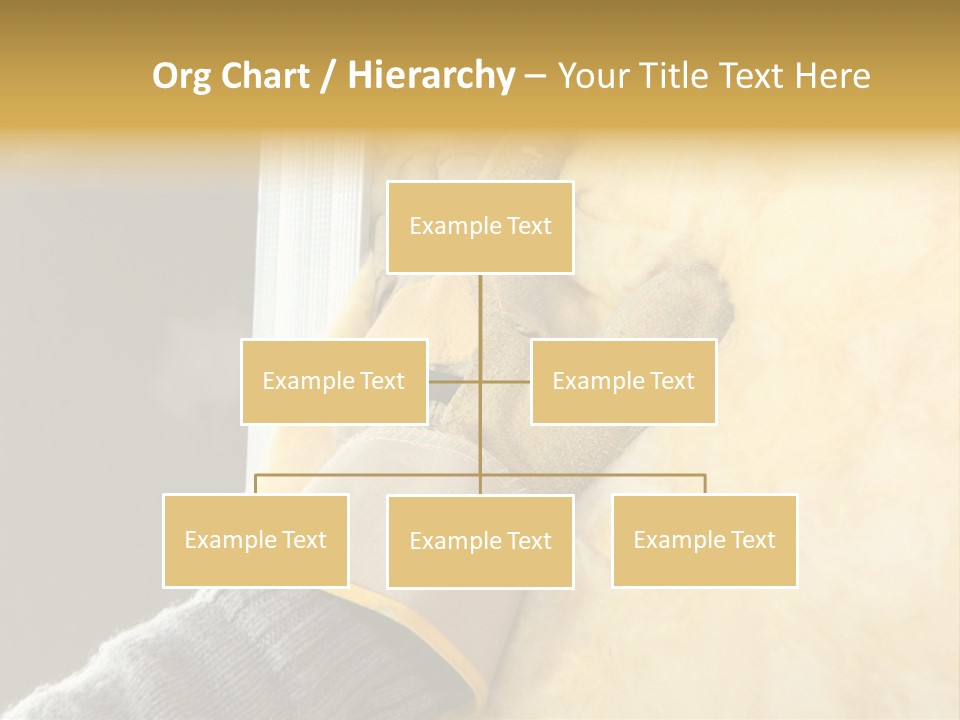 Craftsman Construction Gloves PowerPoint Template