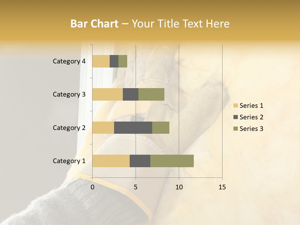 Craftsman Construction Gloves PowerPoint Template