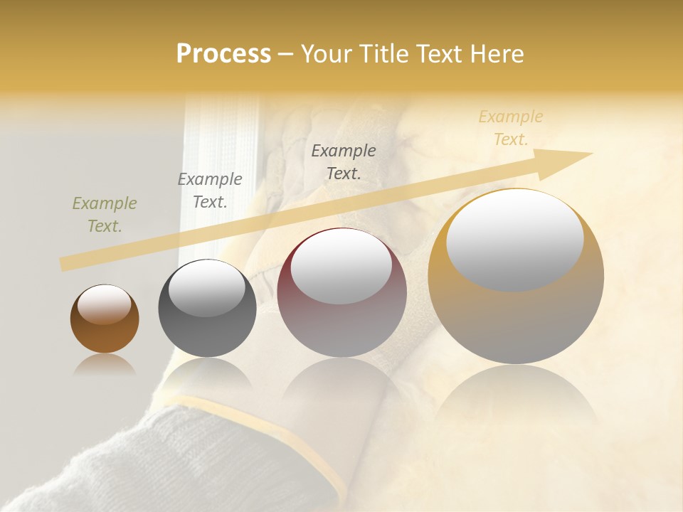 Craftsman Construction Gloves PowerPoint Template