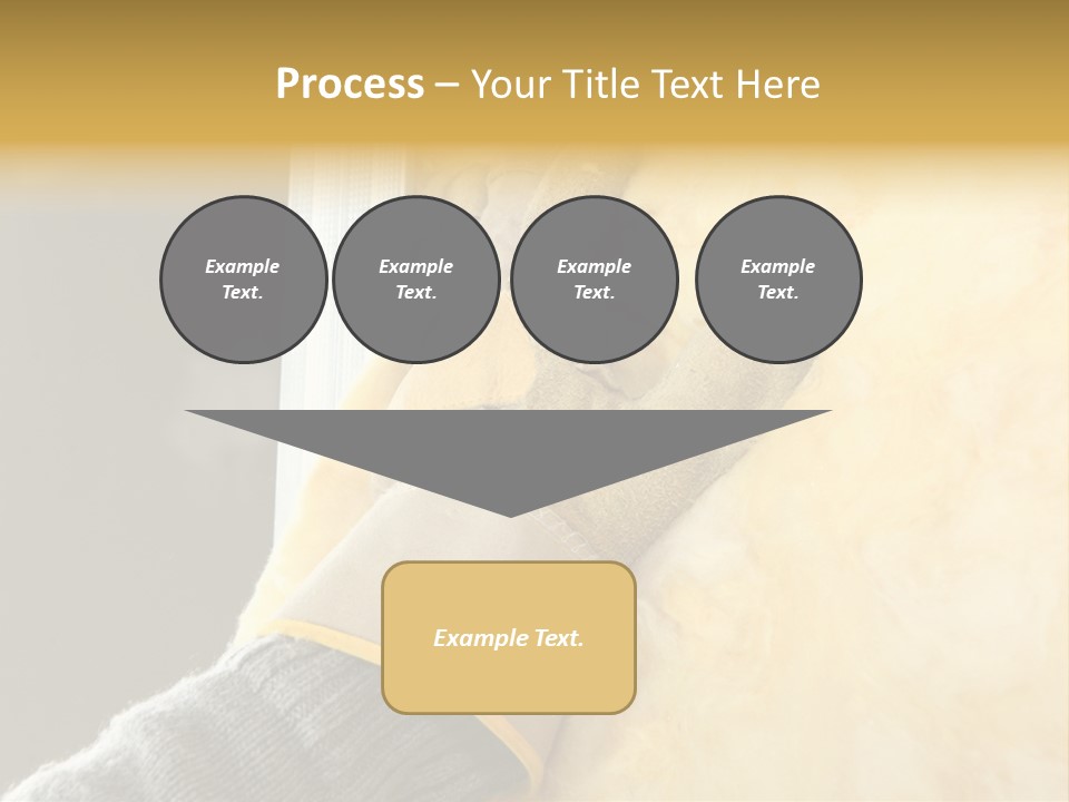 Craftsman Construction Gloves PowerPoint Template