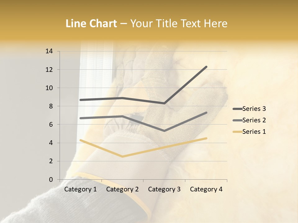 Craftsman Construction Gloves PowerPoint Template