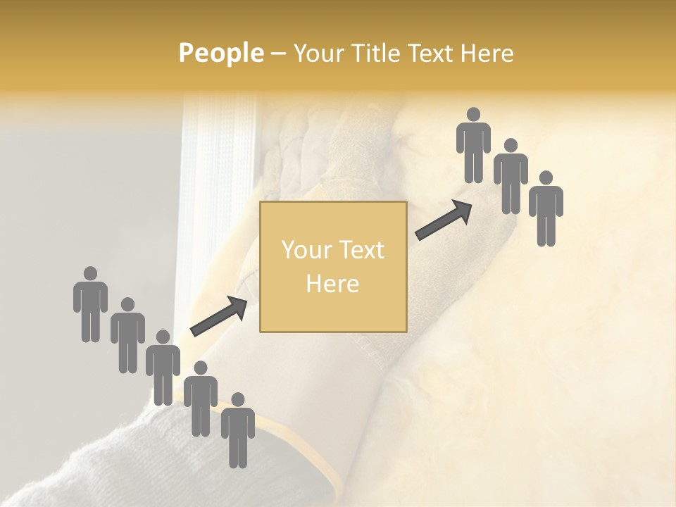 Craftsman Construction Gloves PowerPoint Template