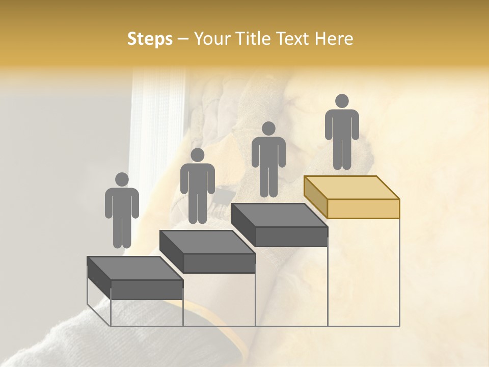 Craftsman Construction Gloves PowerPoint Template