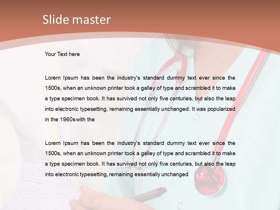 Assistant Noting Auxiliary PowerPoint Template