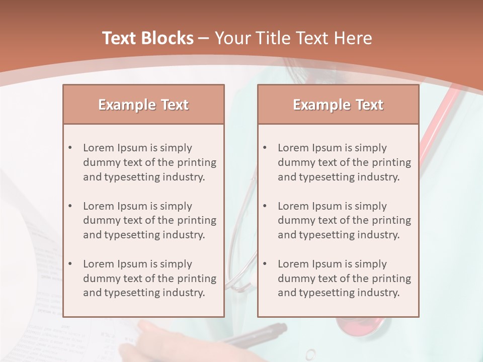 Assistant Noting Auxiliary PowerPoint Template