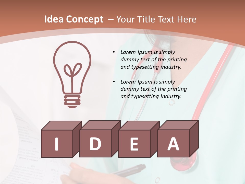 Assistant Noting Auxiliary PowerPoint Template